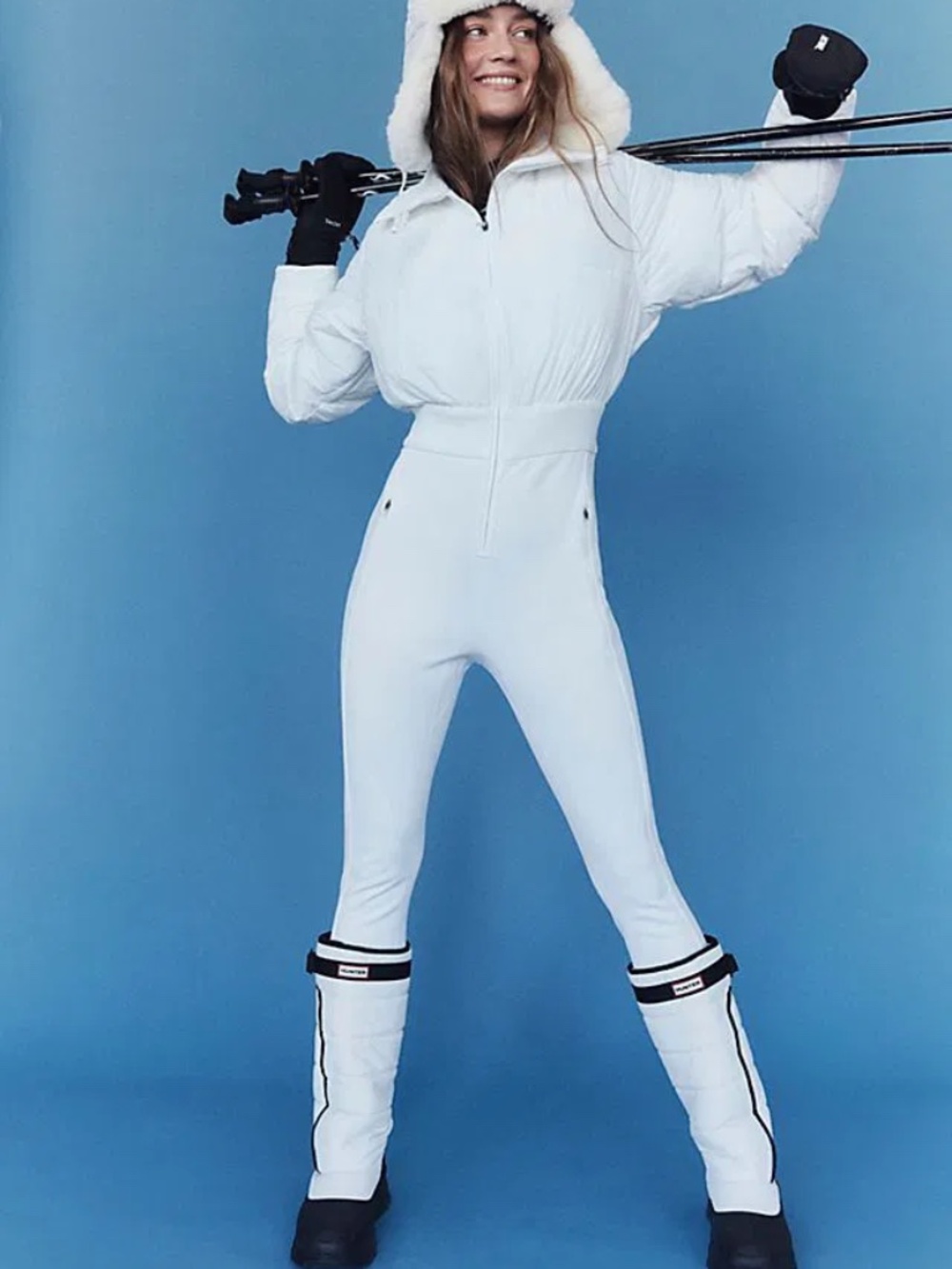 FP Movement 'Downhill Diva' Ski Suit in White (NWT)